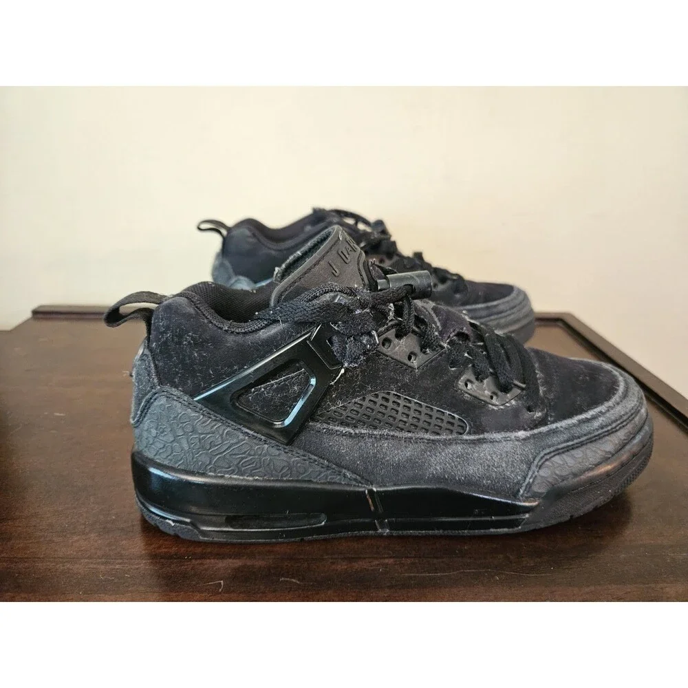 Nike Boys Air Jordan Spizike Low FQ3950-001 Black Basketball Shoes Sneakers 6.5Y